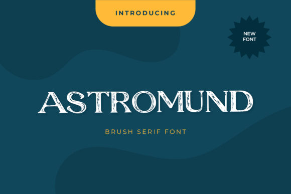 Astromund: A Bold Display Font for Creative Makers
