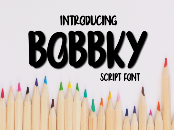 Bobbky: The Trendy Display Font for Crafters and Designers