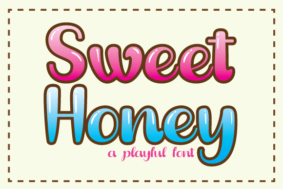 Discover the Magic of Sweet Honey: A Display Font for Campaigns That Pop