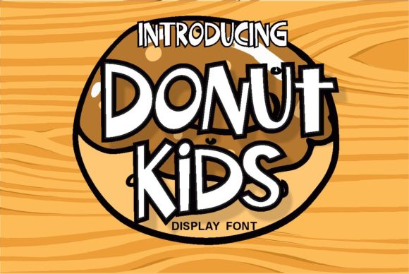 Donut Kids: A Sweet Font for Editorial Design