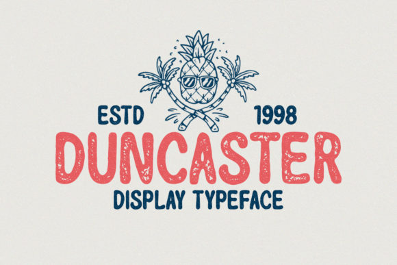 Duncaster Display Font for Handmade Creations
