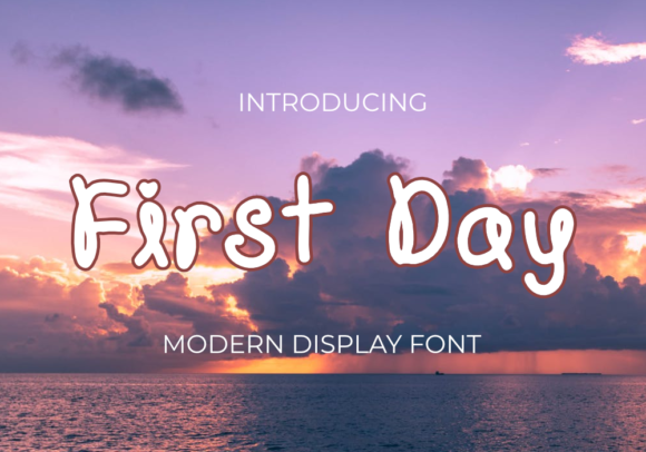 First Day: A Modern Typeface for Editorial Design