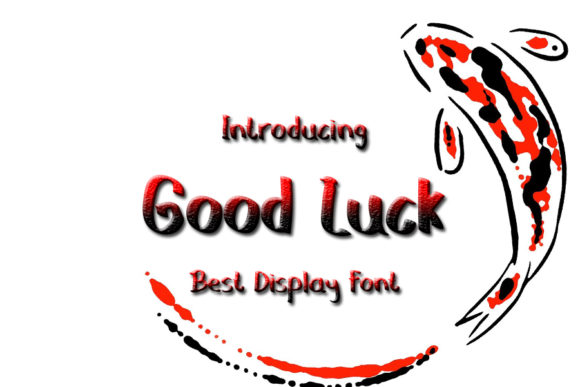 Good Luck: A Unique Display Font for Bold Branding