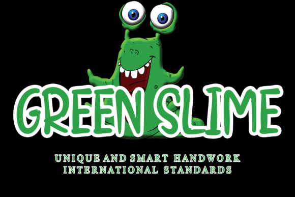 Green Slime Font for Eye-Catching Campaign Designs