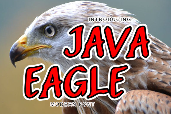 Java Eagle: A Display Font That Elevates Branding Projects