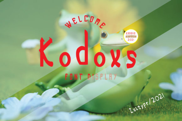 Kodoxs: A Whimsical Display Font for Creative Projects