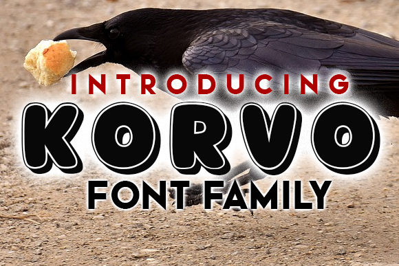 Korvo: A Display Font That Elevates Handmade Creations