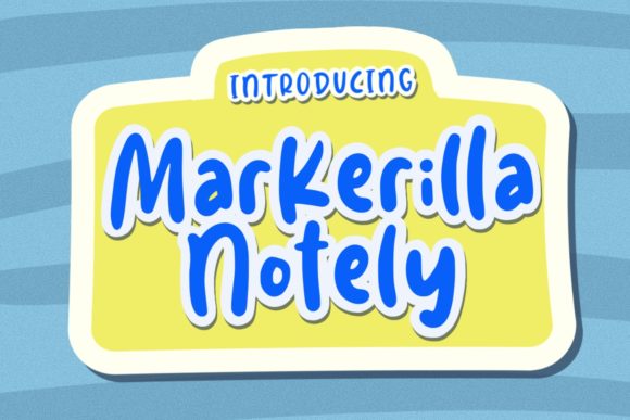 Markerilla Notely Font Review and Download Guide