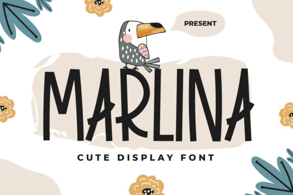 Marlina: A Joyful Display Font for Creative Projects
