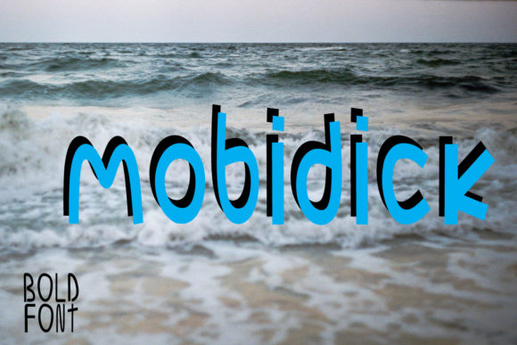 Mobidick Display Font for Dynamic Web Design