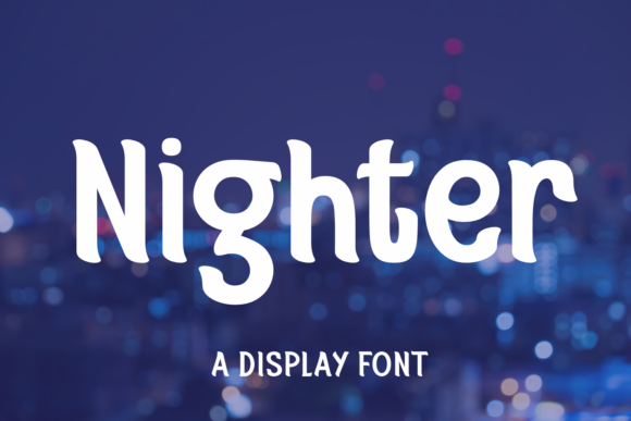 Nighter Font for Romantic Branding and Elegant Design