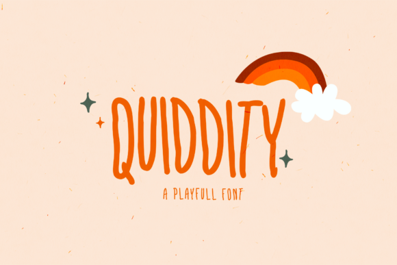 Quiddity: A Playful Font for Brighter Branding