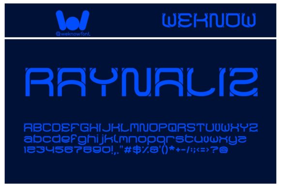 Raynaliz: The Display Font That Elevates Campaign Designs