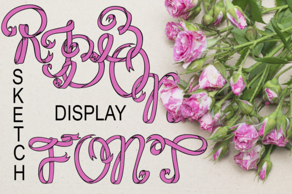 Ribbons: A Modern Display Font for Stylish Branding