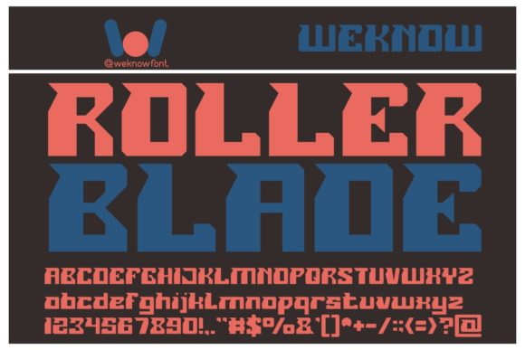 Roller Blade: The Youthful Font That Elevates Your Campaigns