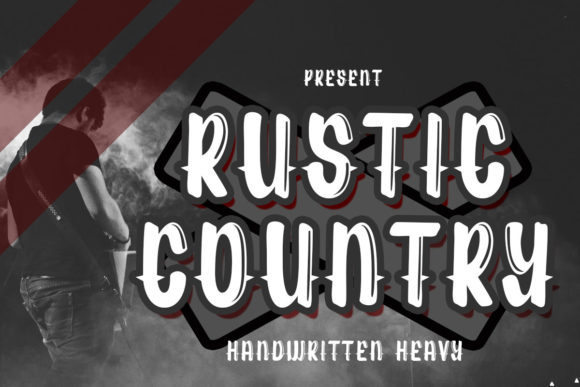 Rustic Country Font for Handmade Creations