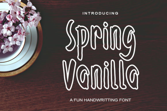 Spring Vanilla: A Display Font That Elevates Your Branding