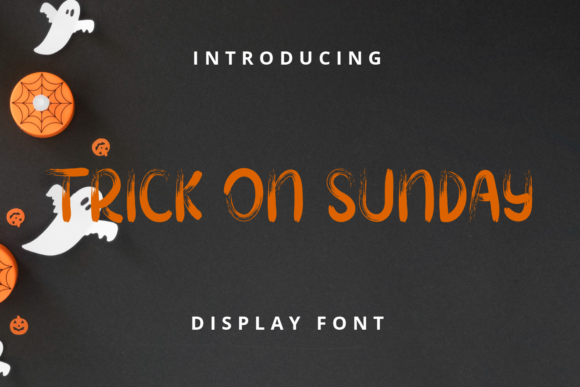 Trick on Sunday: A Spooky Display Font for Creative Makers