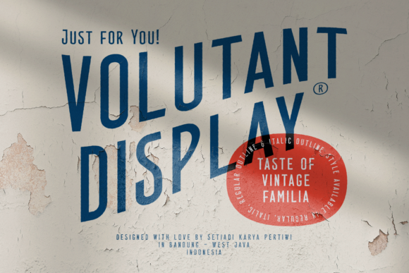 Volutant Font for Bold Branding and Stylish Design